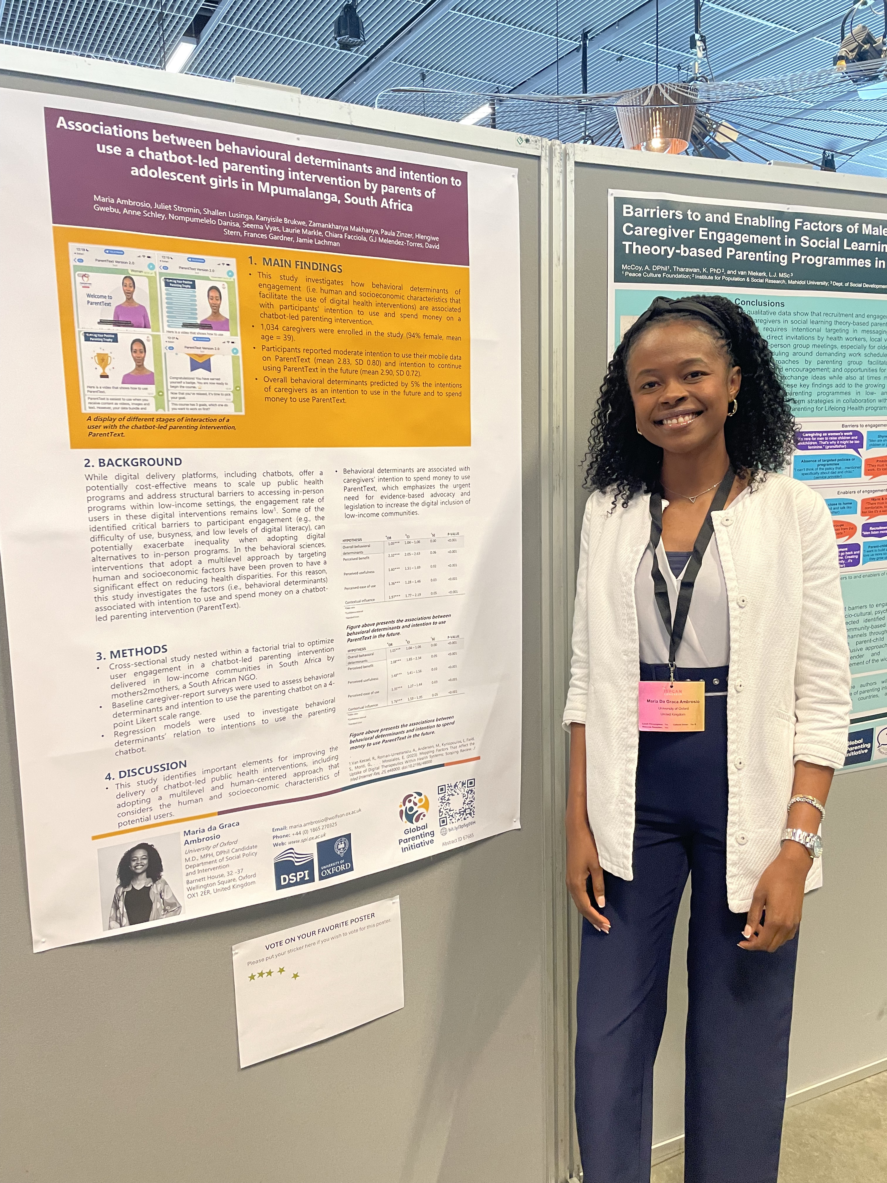 Presenting at the ISPCAN Conference